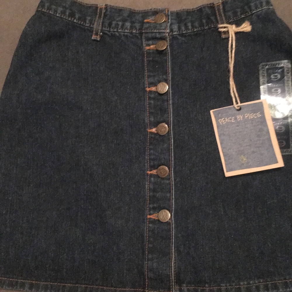 Peace by Piece Denim Skirt Size 9